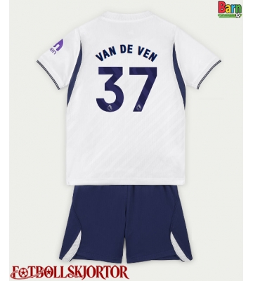 Tottenham Hotspur Micky van de Ven #37 Hemmakläder Barn 2026-27 Kortärmad (+ Korta byxor)